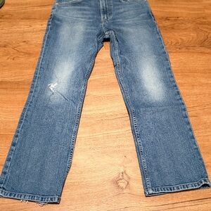 Lucky Brand Women's Straight Leg Blue Jeans